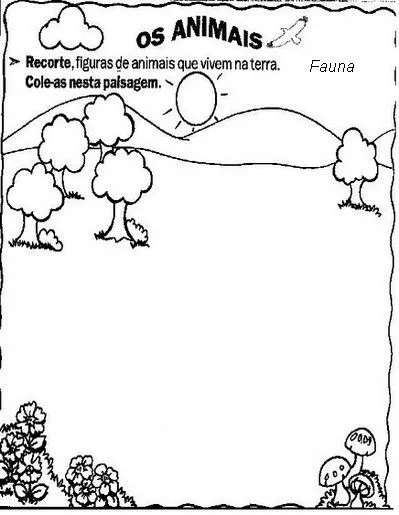 DIA DA FAUNA DESENHOS E ATIVIDADES PARA COLORIR IMPRIMIR VI ...