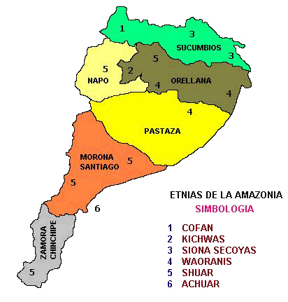 Amazonia | Ecuador: Regiones Naturales