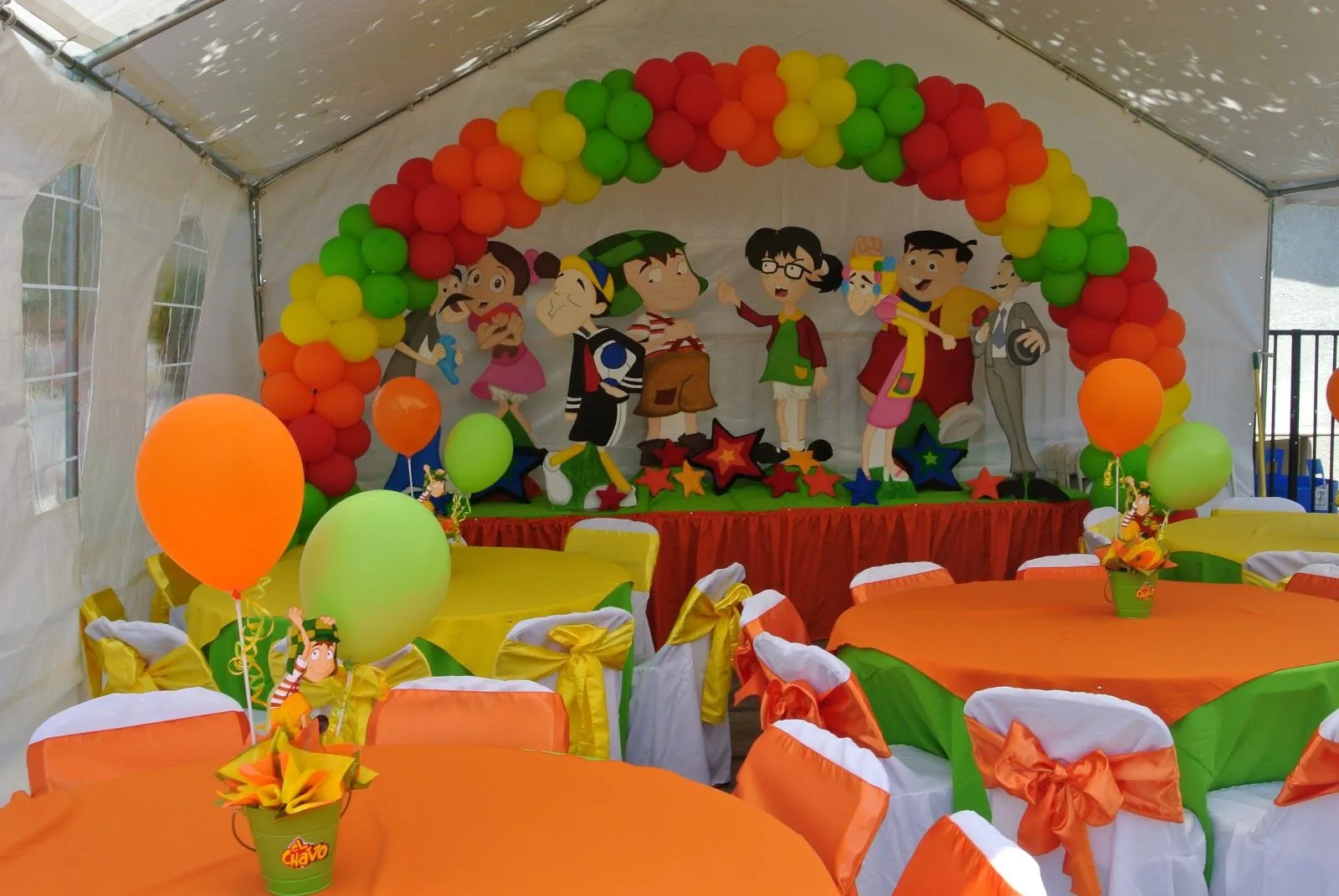 Decoración de fiestas infantiles de chavo - Imagui