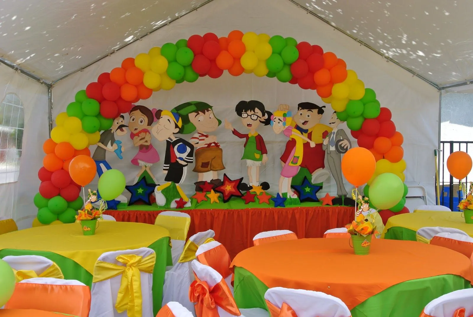 Decoraciónes para fiestas de el chavo - Imagui