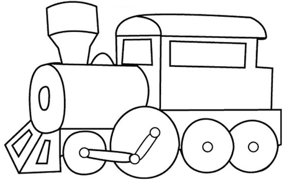 favor: train coloring pages (link to more) | Train party | Pinterest