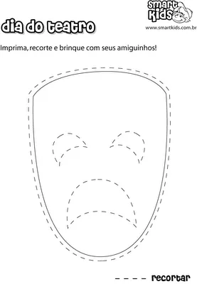 Fazendo Arte Sempre: Máscaras do teatro - modelos