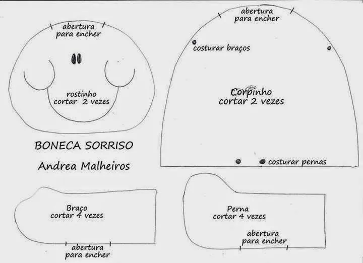 Como fazer boneca de pano passo a passo – Artesanato Brasil