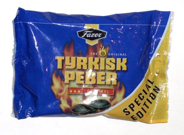 Fazer Tyrkisk Peber (Fazer Turkish Pepper)- 400g- Dutch Sweets