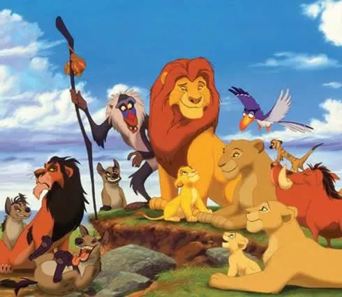 un clasico del cine animado simba es un pequeno cachorro de leon ...