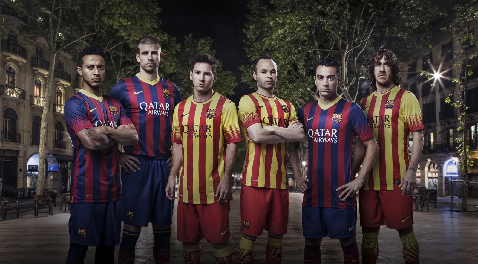 FC Barcelona 13/14 Home + Away Kits Released + Third Kit Info ...