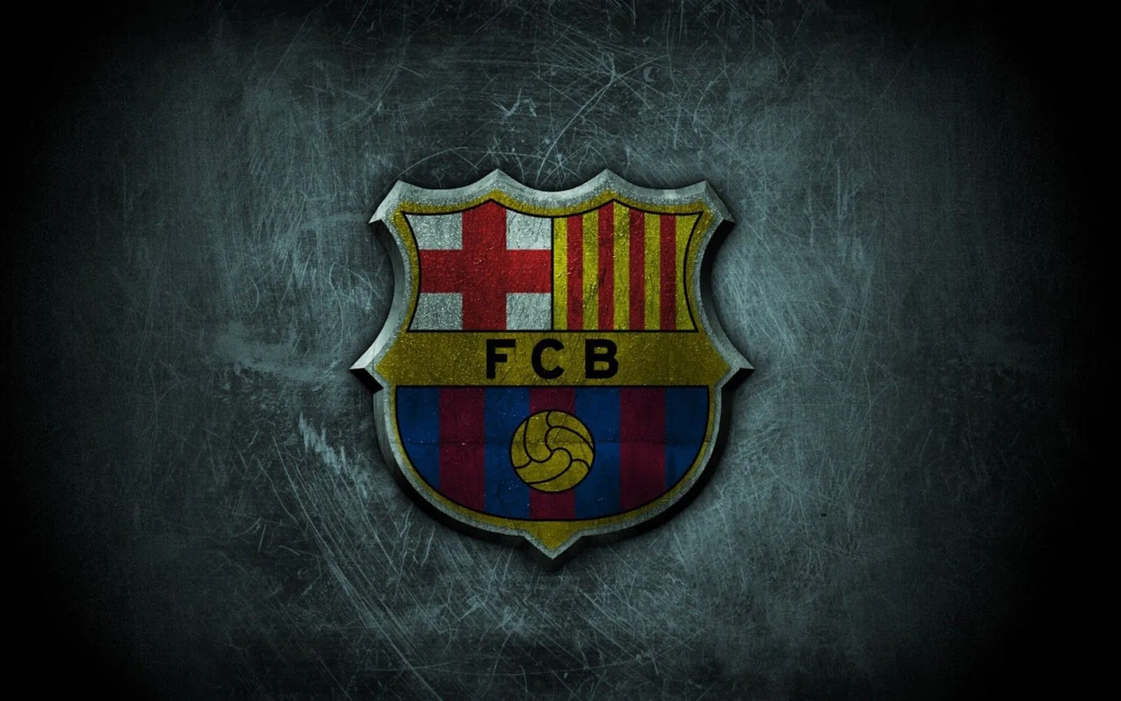 FC Barcelona grunge logo wallpaper. | FULL HD (High Definition ...