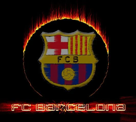 FC Barcelona Logo: Fire Ring