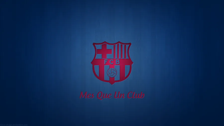 f.c barcelona Wallpaper-Mes Que Un Club by Great-Design on DeviantArt