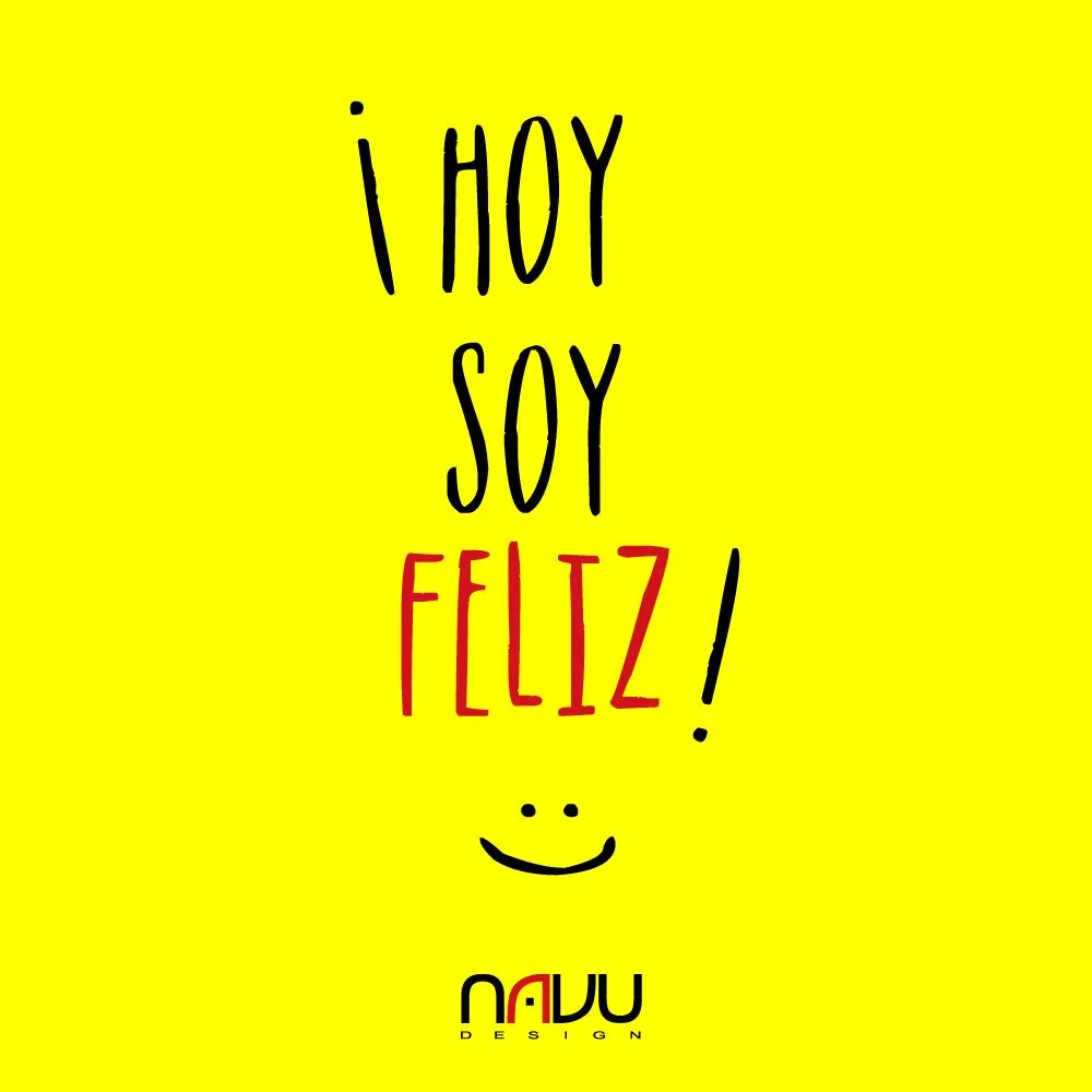 Estamos felices :) // ¡Feliz jueves! | NAVUDESIGN