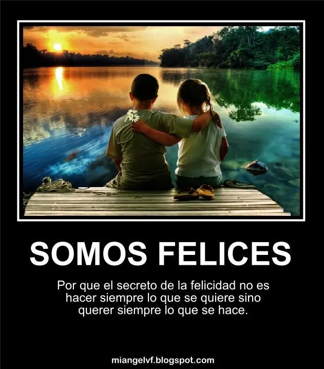 Somos felices - Imagui