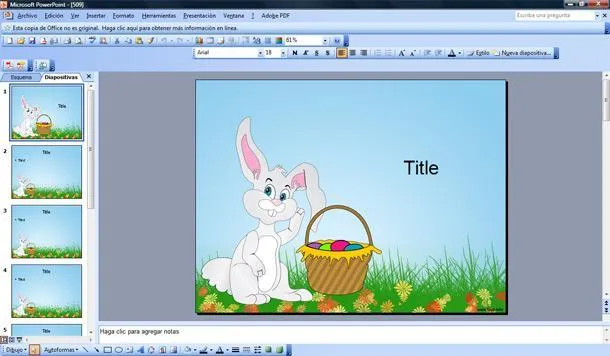 Felices Pascuas Powerpoint Template | Plantillas PowerPoint Gratis