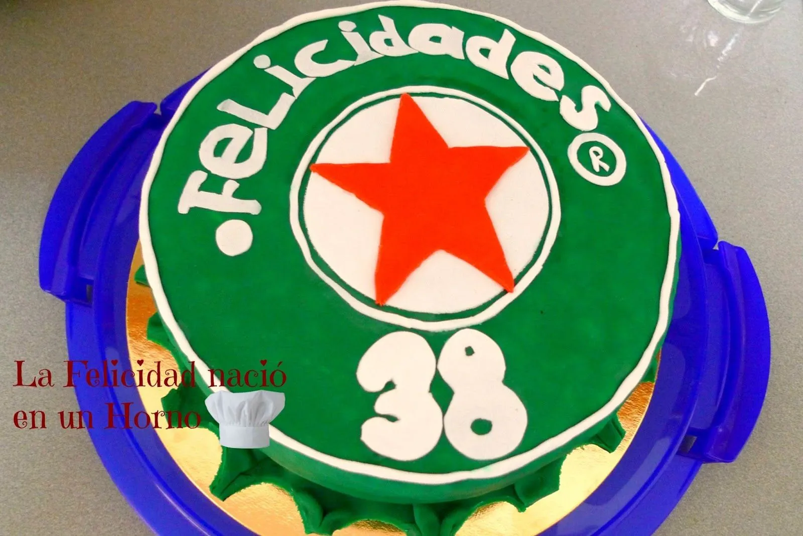 LA FELICIDAD NACIÓ EN UN HORNO: TARTA HEINEKEN PARA EL CUMPLE DE ALF