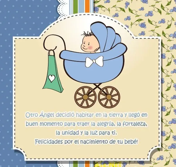 Felicitaciones por tu bebé! | TARJETAS | Pinterest