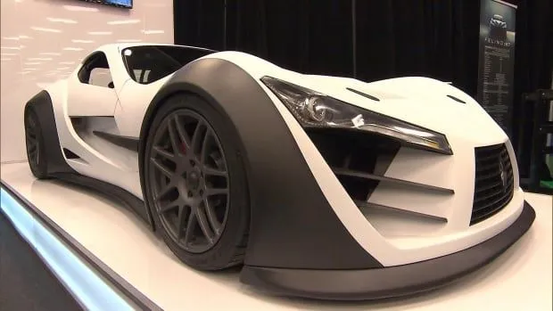 Felino, a Quebec-built race car, featured at Montreal Auto Show ...