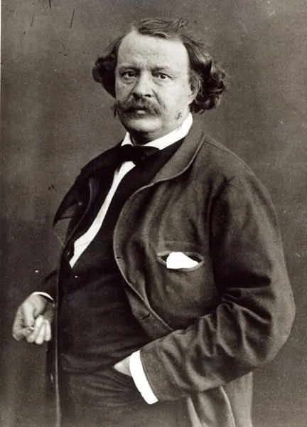 Felix Nadar, c.1860 (b/w photo) - Gaspard Felix Tournachon Nadar