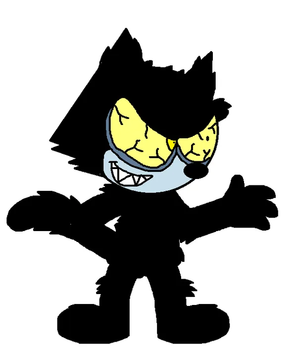 Felix The Cat Face - ClipArt Best