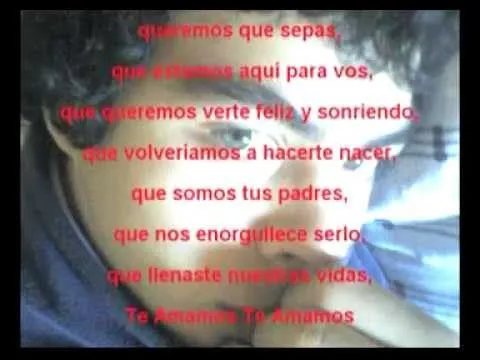 FELIZ 18 AÑOS HIJO" - YouTube