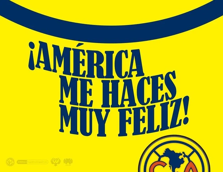 Me haces muy feliz! • #AMERICAnografico | Club America | Pinterest