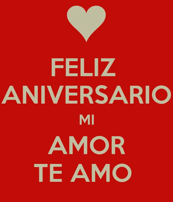 FELIZ ANIVERSARIO MI AMOR TE AMO 2 | TODO PARA FACEBOOK IMAGENES ...