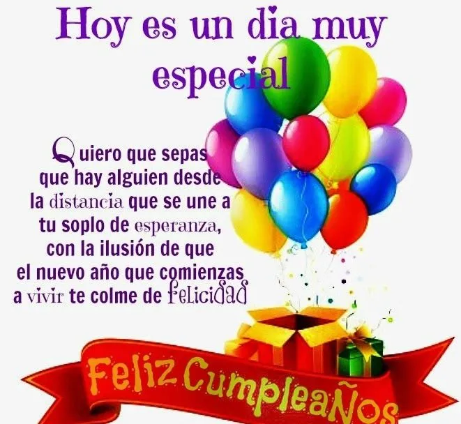 Para desear feliz cumpleaños - Imagui