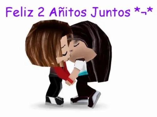 Feliz aniversario de novios