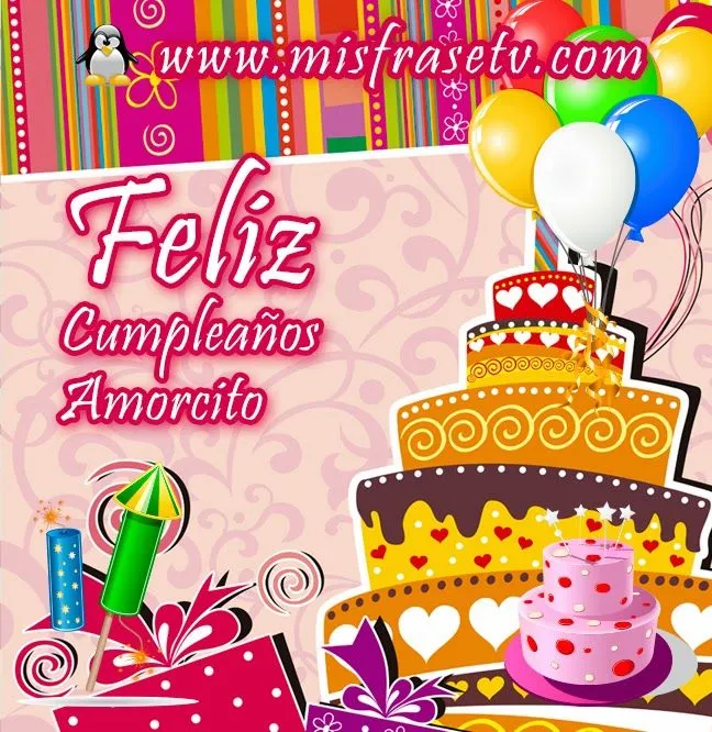 Feliz cumple mi amorcito - Imagui