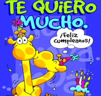 feliz cumpleanos mi amor