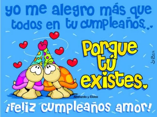 Feliz cumpleaños amor & feliz aniversario Un año baby Te amo