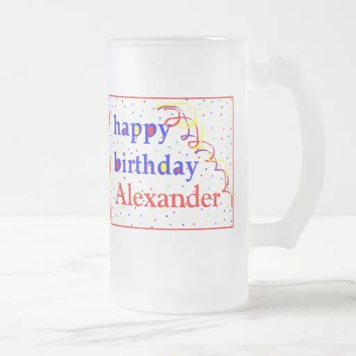 El feliz cumpleaños Cerveza-Lo personaliza Tazas De Café de Zazzle.