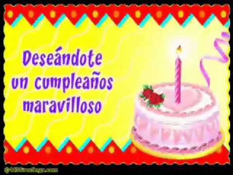 Feliz cumpleaños hermano - YouTube