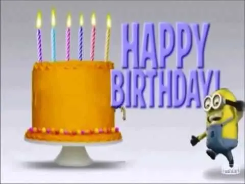 FELIZ CUMPLEAÑOS MINIONS - Videos Cumpleanos Feliz.com