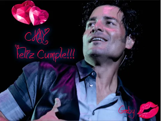 Feliz Cumpleaños No. 44 Chayanne, de parte de todos tus Amores ...