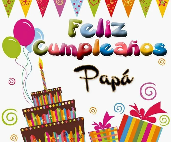 Feliz Cumpleaños Papa - Parte 2 - ツ Tarjetas de Feliz Cumpleaños ツ