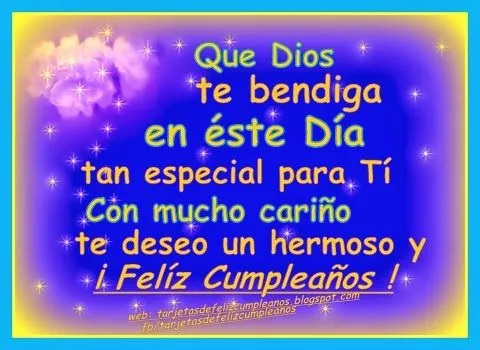 Feliz cumpleaños primo dios te bendiga - Imagui