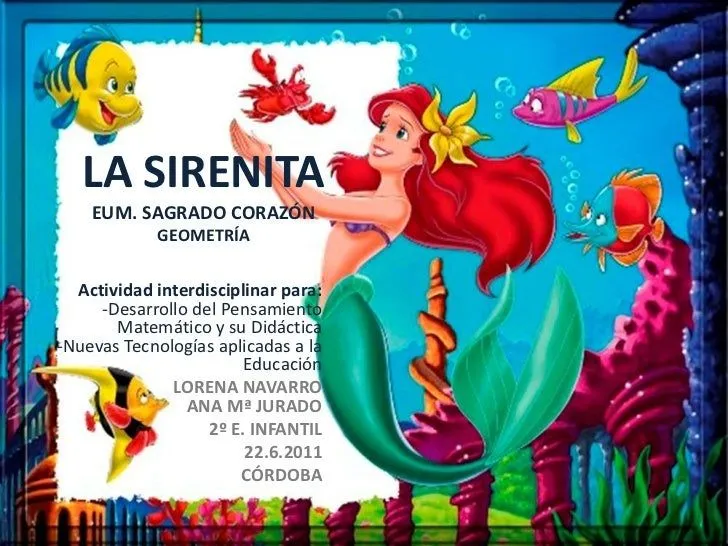 Feliz cumpleaños de la sirenita - Imagui