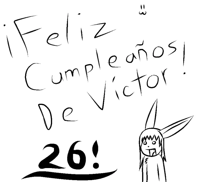 Feliz cumpleanos de Victor by Leo-Leonardo-III on deviantART