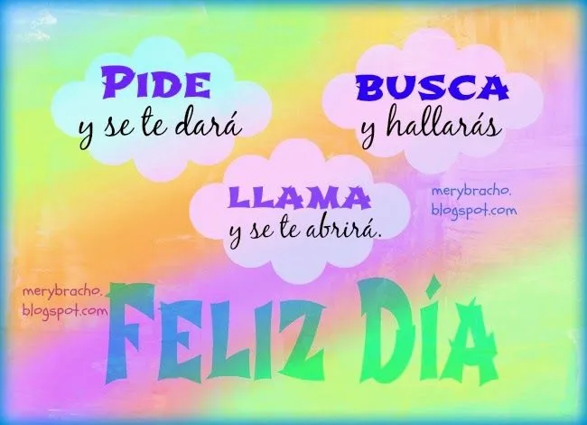 FELIZ DÍA / HERMOSO DÍA / BUEN DÍA / EXCELENTE DÍA | Tarjetas y ...