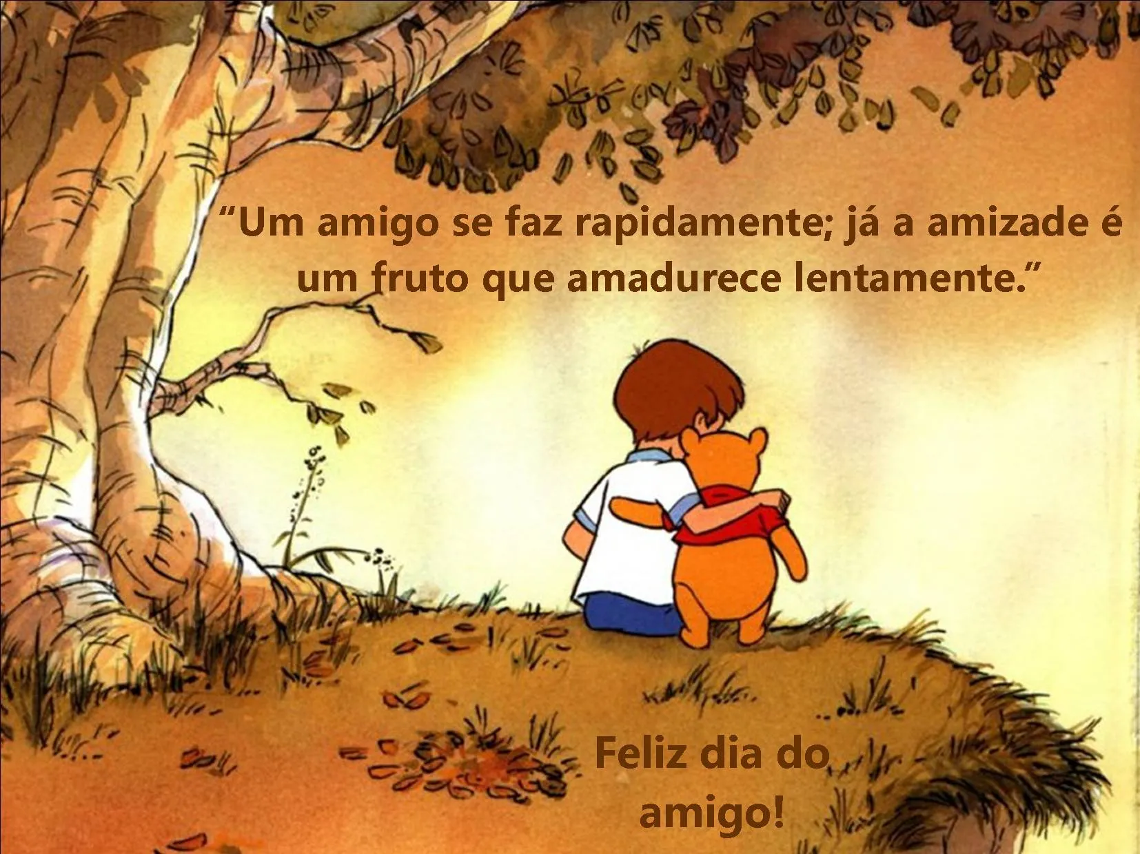 Feliz dia do amigo! | MamaMia