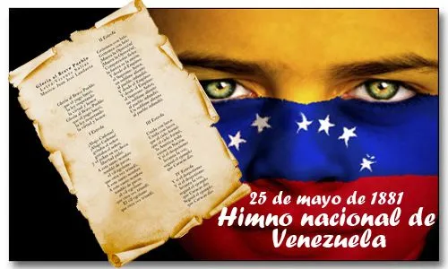 Feliz Día del Himno Nacional de Venezuela - 25 de Mayo - Imagenes ...