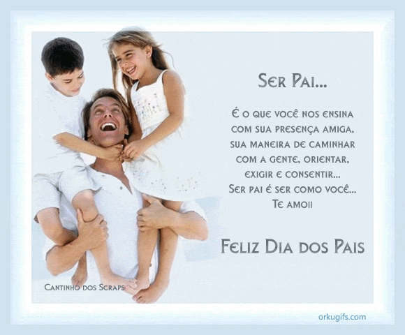 Feliz Dia dos Pais - Imagens, Recados e Mensagens para Facebook