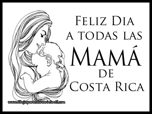 feliz dia de la madre para colorear dibujos del dia de madre 3 jpg