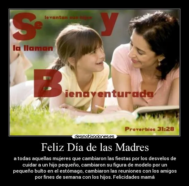 Feliz Día de las Madres | Desmotivaciones