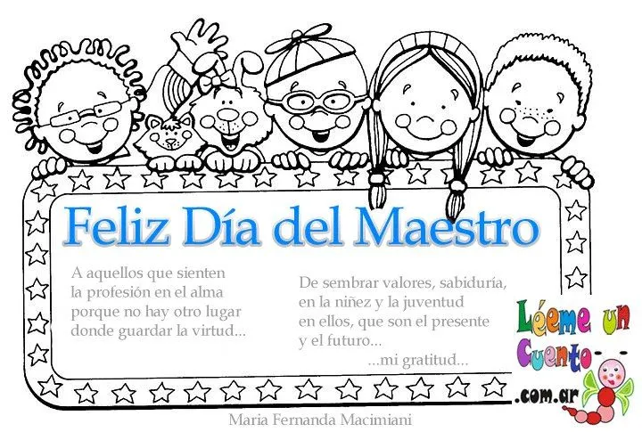 Feliz Dia del Maestro | Mi Maestra de Primaria