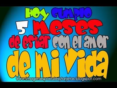 Feliz 5 meses mi amor ♥Alexandra♥27♥ TE AMO PEQUE ♥ - YouTube