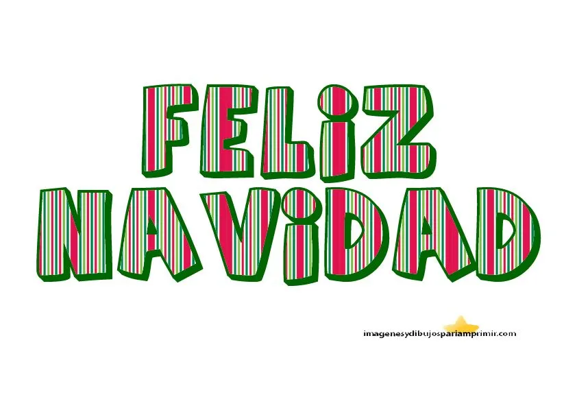 Feliz navidad para imprimir-Colorear dibujos,letras, Actividades infantiles