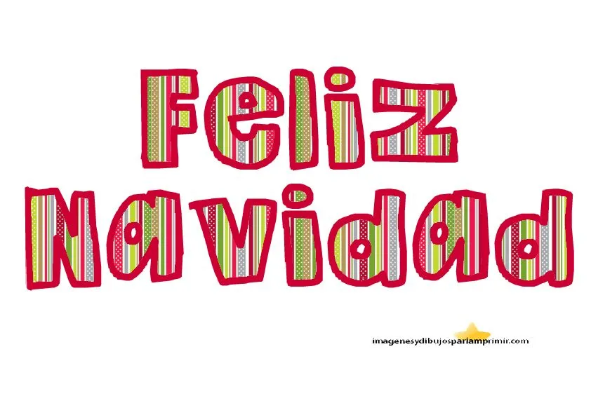 Feliz navidad para imprimir-Colorear dibujos,letras, Actividades infantiles