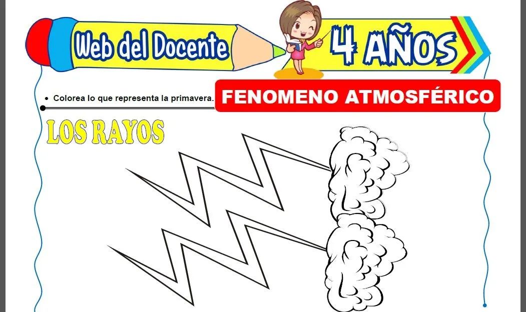 Los Fenómenos Atmosféricos para Niños de 4 Años – Web del Docente