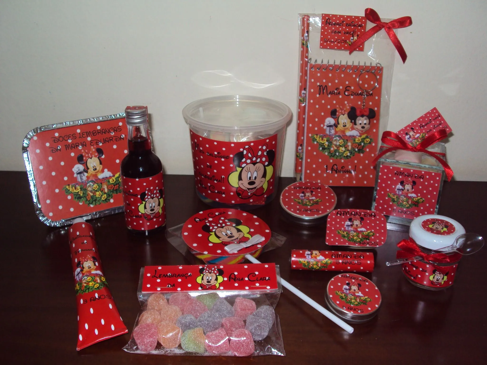 FESTA MINNIE VERMELHA!-.-.-.-.- | GR Store | Elo7