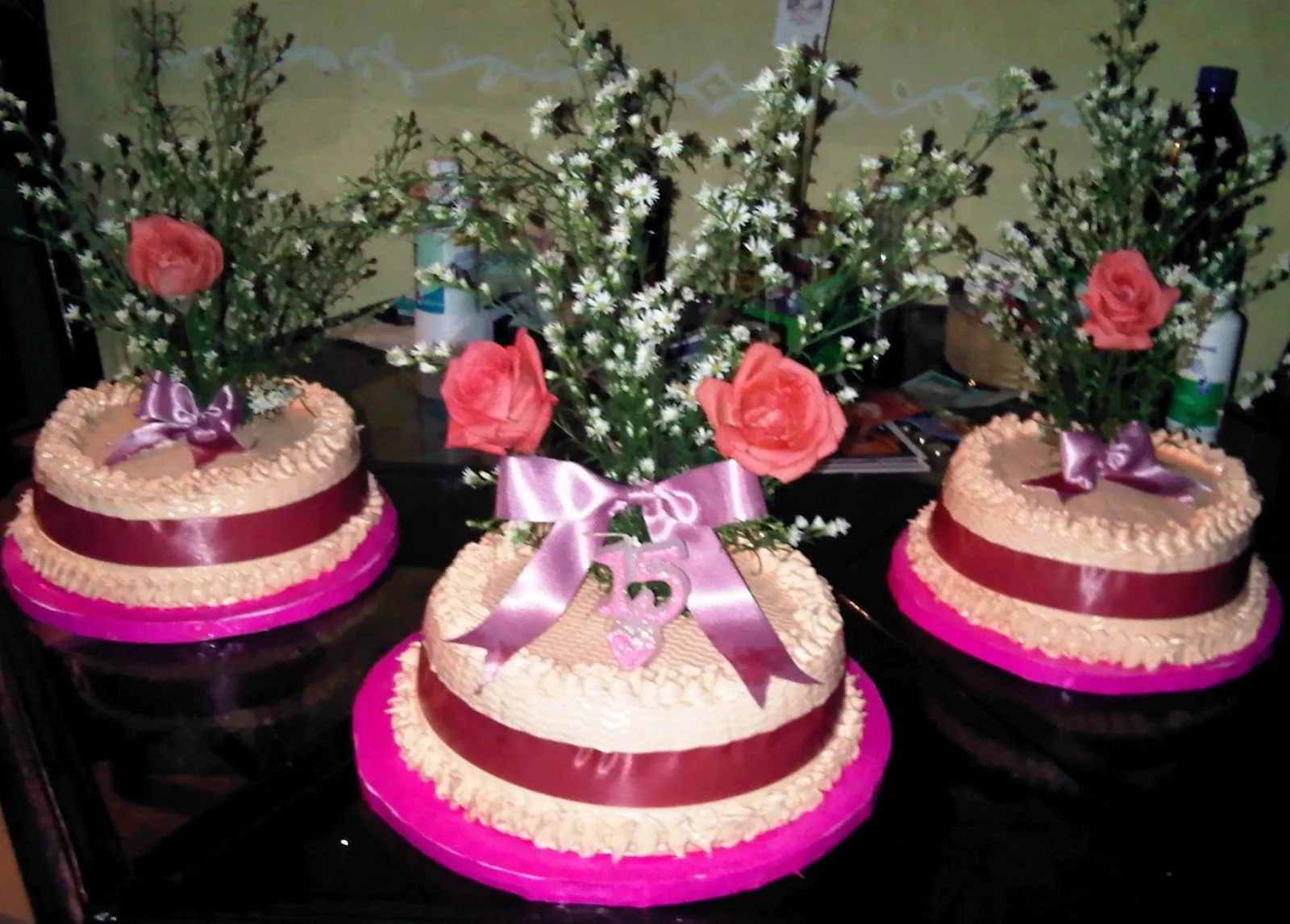 los festejos de mariam: Pasteles de Quince Años